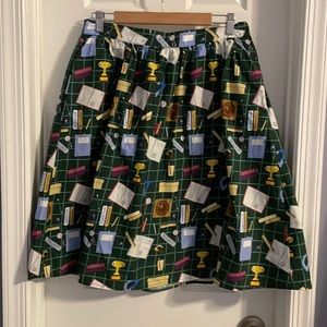 Modcloth School Subjects Skirt Size Large